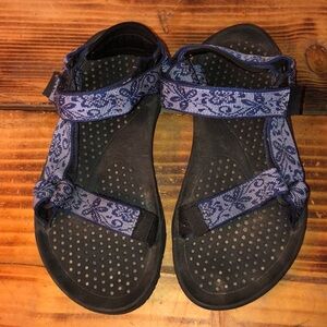 Teva Hurracaine Blue Sport Sandals Women’s 5W outdoor sandals hiking wal…​